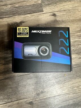 Nextbase 222 Dash Cam 1080p Full HD 2.5” IPS Screen Click&Go PRO Complete